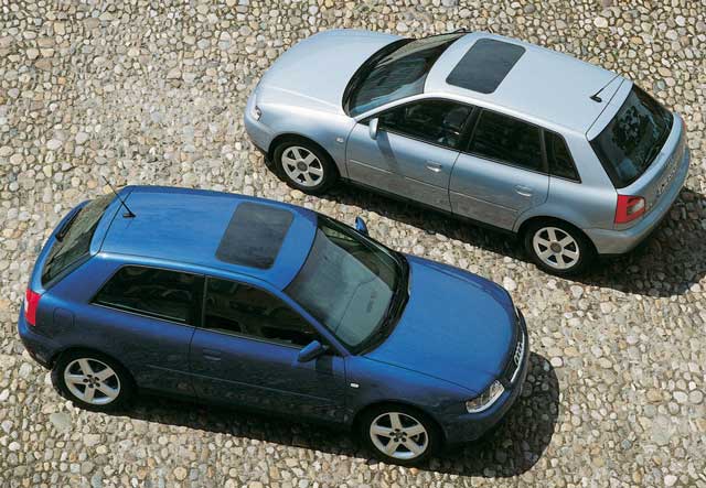 Audi A3, pregled napak, okvar, vpoklicev in težav