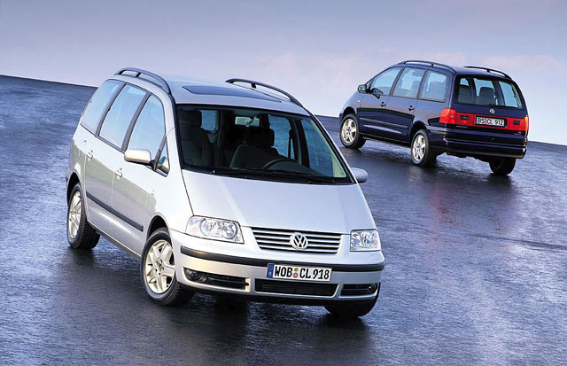 Volkswagen Sharan napake težave okvare vpoklici